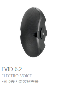 EV  EVID6.2 表面安裝揚(yáng)聲器